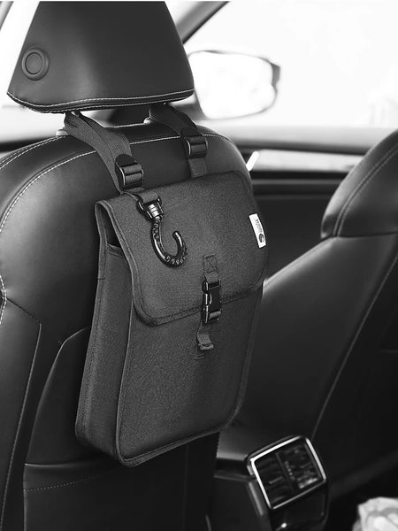 Car Back Seat Multi-Pocket Insulated Storage Bag For Beverages, Cans, Cups - Xotic Tech