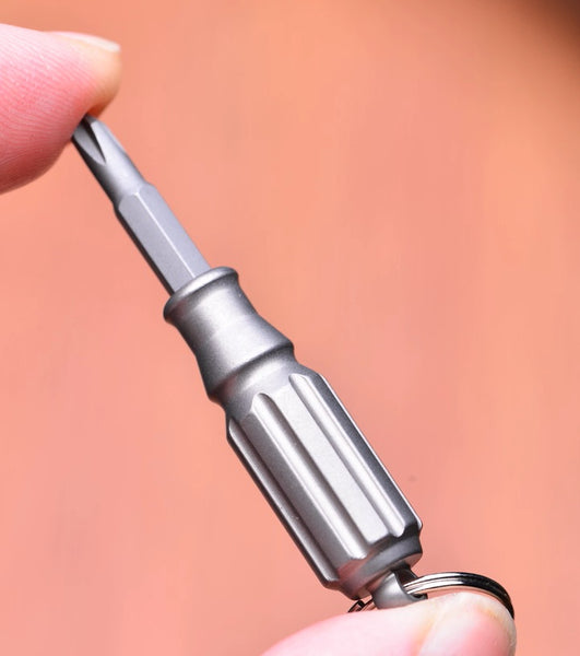 Mini Titanium EDC Screwdriver - Portable Palm Tool