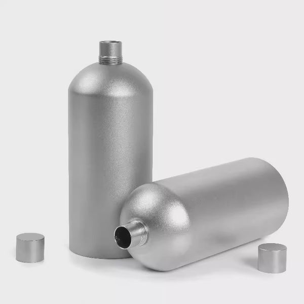 Pure Titanium Hip Flask Portable Large-Capacity Camping Liquor Bottle