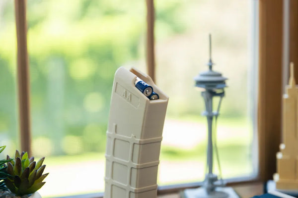 Creative Miniature Desktop Model Battery Storage Box