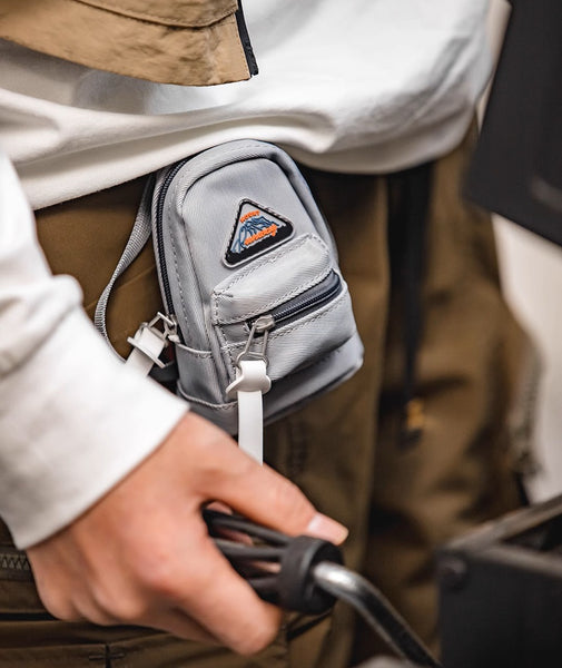 Mini Functional Outdoor Fanny Pack: Coin, Key, Earbud & Card Organizer