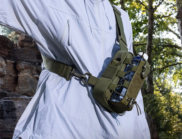 Tactical Chest Pack: Multi-Use Hiking Water-Phone Bag