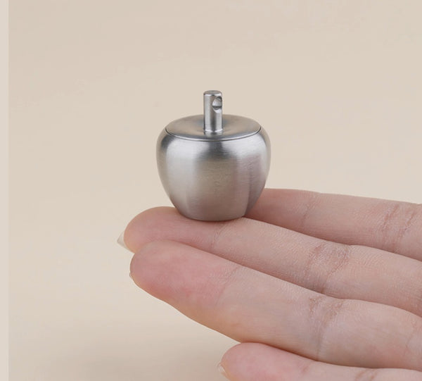 Pure Titanium Portable Pill Case: Sealed Keychain Medicine Holder