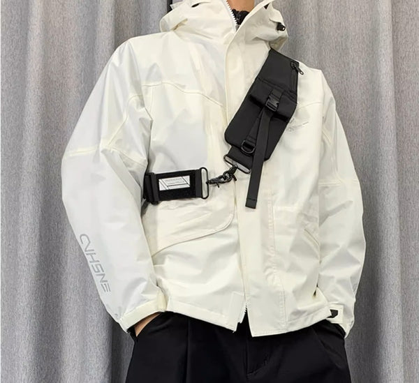 Phone-Pocket Crossbody Strap: Trendy Wide Backpack Belt