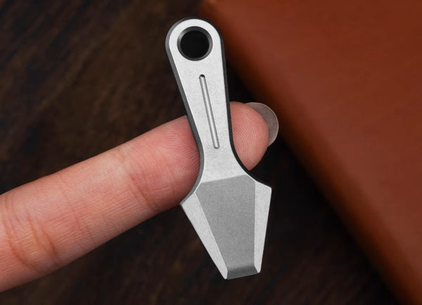 Titanium Keychain: Multi-Tool Opener, Screwdriver, EDC Pry Bar