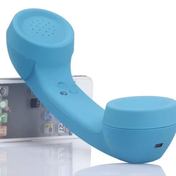 Retro Bluetooth Handset Earpiece - Vintage Wireless Stereo Vibes
