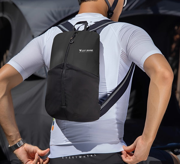 Road Cycling Backpack Portable Hiking Travel Shoulder Bag