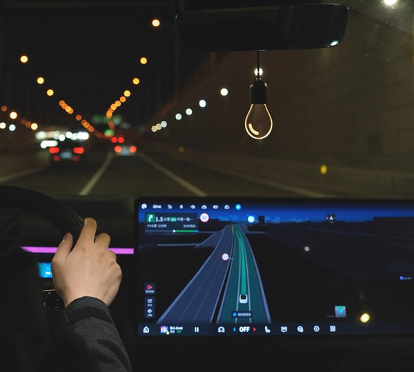Car Charm Bulb: Premium Ambient Hanging Light for Cozy Vibes