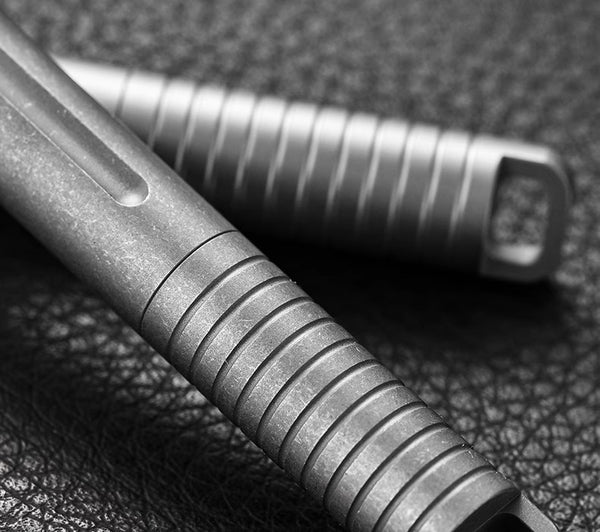 Titanium EDC Short Pen: Outdoor Waist-Hang Ballpoint