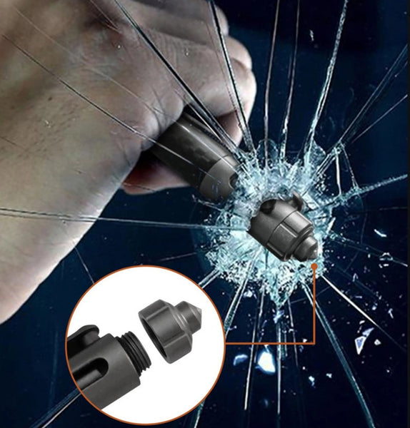 Carbon Fiber Tactical Bolt-Action Pen: High-Tech Tungsten Self-Defense Business Writer