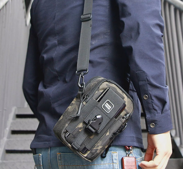 Multi-Use Waist Pouch: Tactical Hiking Phone Bag