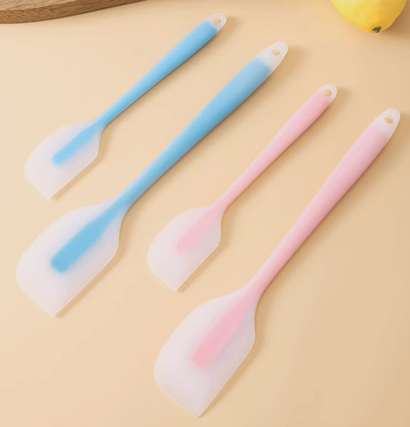 High-Heat Large Silicone Cake Scraper Baking Spatula