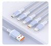 5-in-1 100W Fast-Charge Cable: Smart Chip, Rust-Proof Alloy Plug