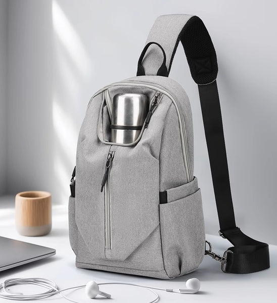 Waterproof Large Capacity Water Bottle Sling Bag