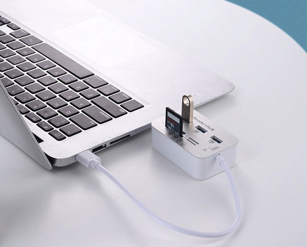 Multi-Card Speed Hub: USB3.0 All-in-One Reader Magic