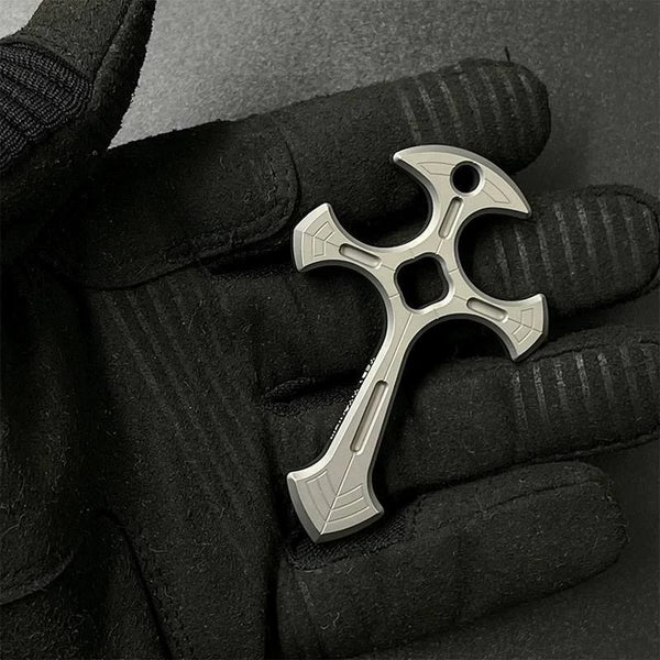 Tactical Cross Pendant Necklace - Bold Cool Protection Charm