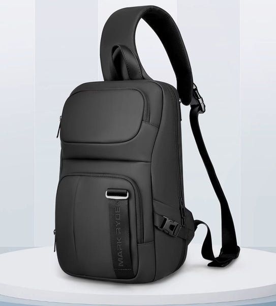 Large Capacity One-Shoulder Crossbody Bag – 14" Laptop Travel Backpack