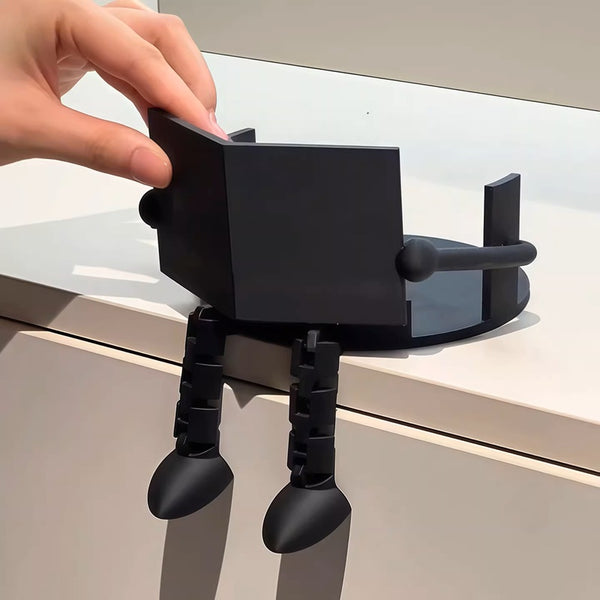 Creative Toilet Paper Holder: No-Drill Tissue Box & Storage Rack