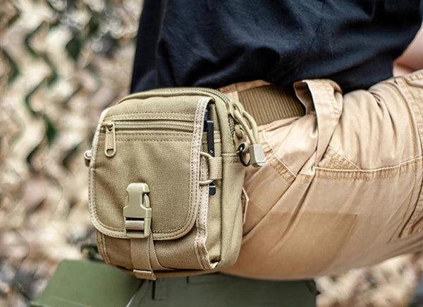 Tactical Multi-Function Mini Waist Pack: Phone, Sling, Shoulder Adventure Bag