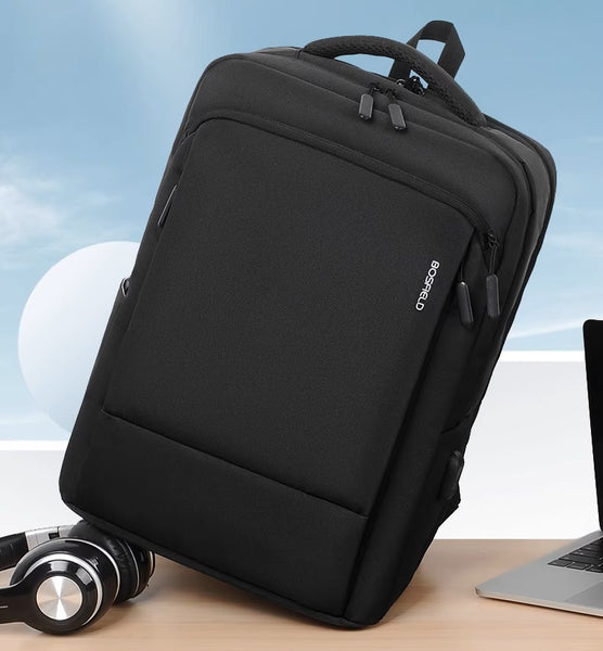 Large Oxford Backpack: Water-Resistant Laptop & Travel Bag