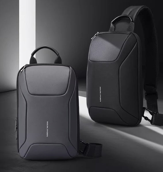 Large Capacity One-Shoulder Chest Bag – Waterproof YKK Zipper Outdoor Sling Bag