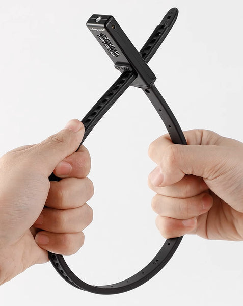 Stretch Steel Waterproof Cable Password Lock: 3-Digit Bike & Helmet Security