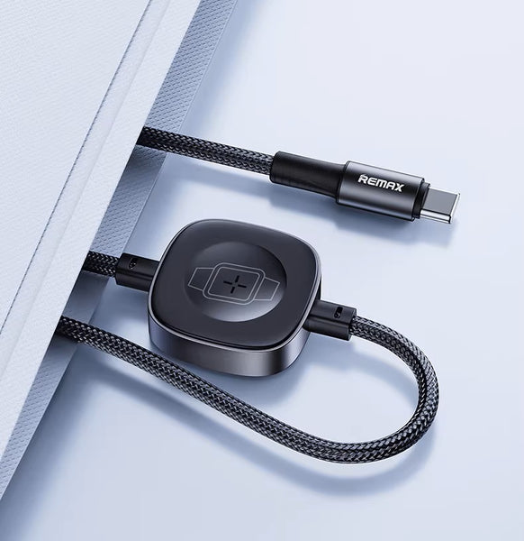 2-in-1 Apple iPhone + Watch Fast Charge Magnetic Cable