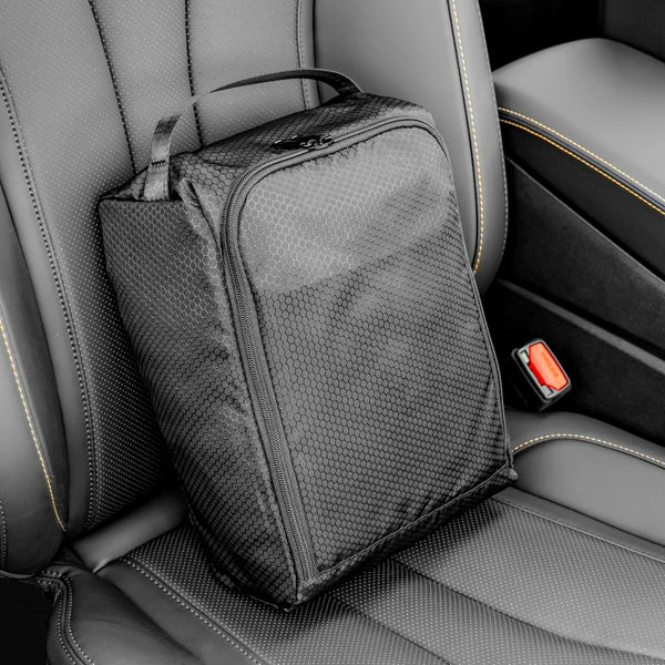 Car Shoe Organizer Bag - Waterproof Breathable Sneaker Storage for Travel