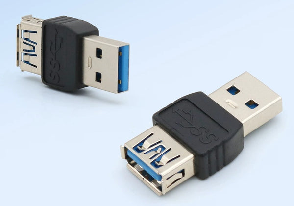 USB 3.0 Male to Female High-Speed Charge & Data Adapter