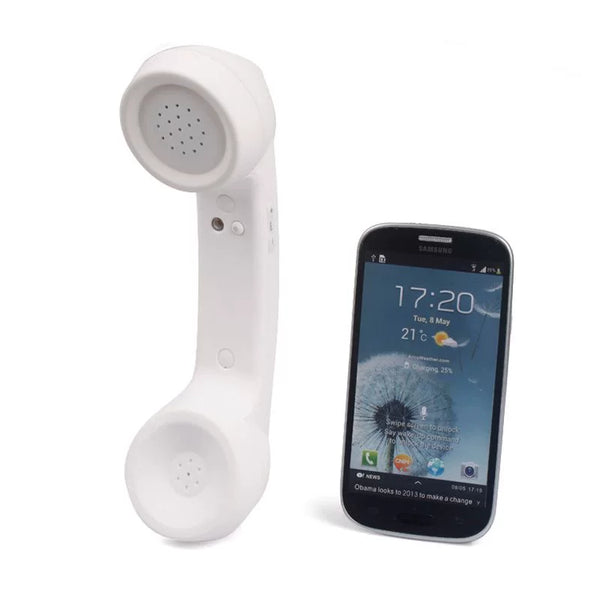 Retro Bluetooth Handset Earpiece - Vintage Wireless Stereo Vibes