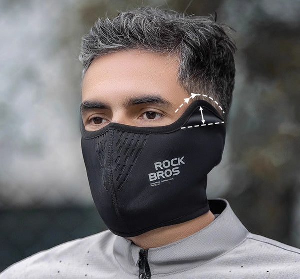 Cozy Winter Cycling Mask: Windproof, Warm, Ear-Protecting Face Shield
