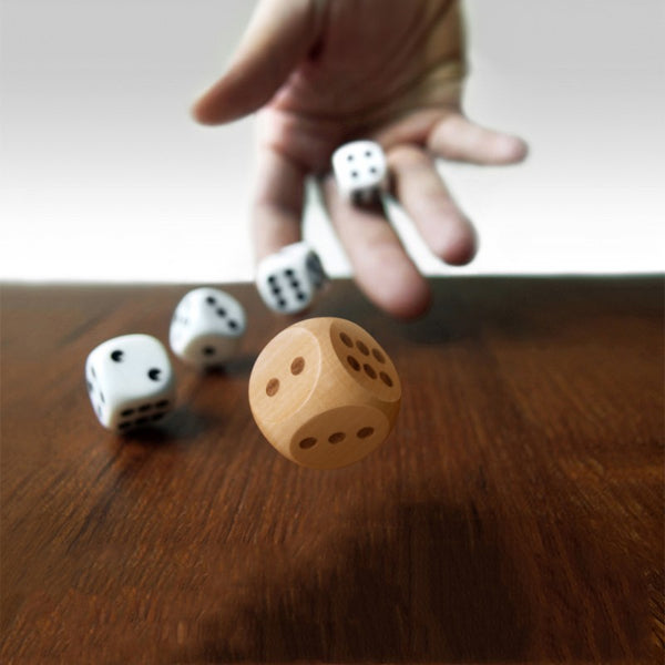 Solid Wood Beer Dice Bottle Opener