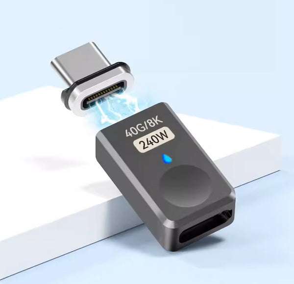 UltraSnap 240W Magnetic USB-C Adapter – 40Gbps Beast!