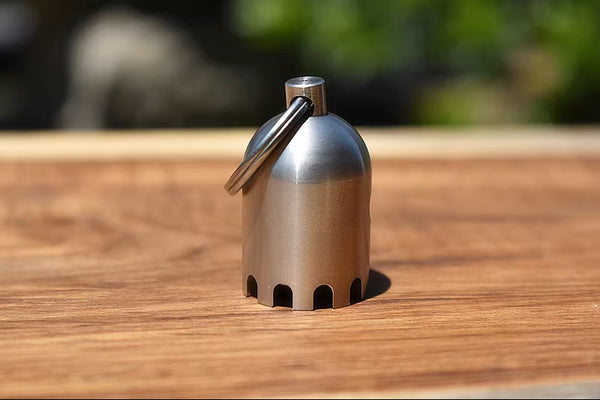 Stainless Ghost Bell: Crisp Sound EDC Charm