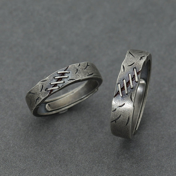 Scar Ring: Trendy Open Couple’s Index Finger Pair