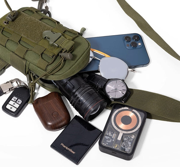 Tactical Chest Pack: Multi-Use Hiking Water-Phone Bag