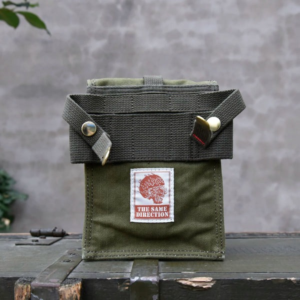 Ultimate Retro Canvas Rider Pack: Hands-Free & Built Tough