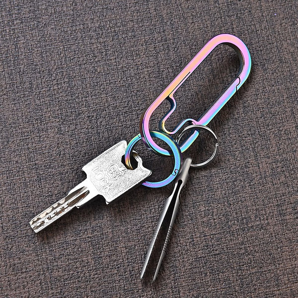 EDC Titanium Mini Tweezer: Rustproof, Non-Magnetic Brow Picker