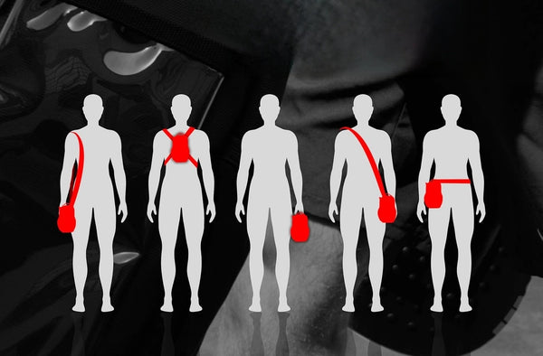 Magnetic Fitness Bag: Men’s Sleek Water-Phone Crossbody