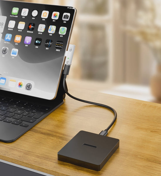 Type-C OTG Audio & PD 100W Fast-Charge Adapter: Rock & Recharge