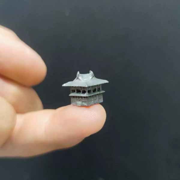 Mini Chinese Ancient House Model Micro Landscape Aquarium Decor