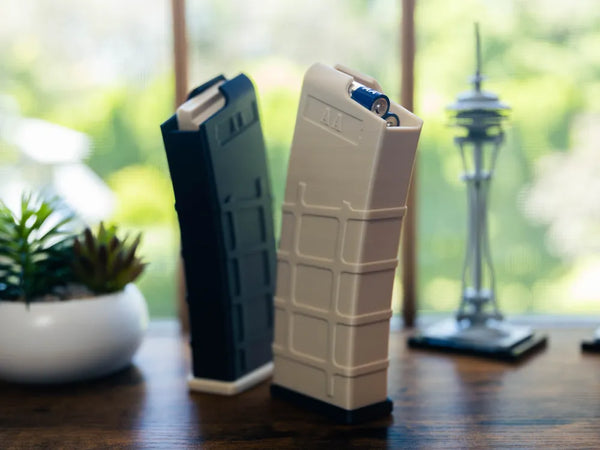 Creative Miniature Desktop Model Battery Storage Box