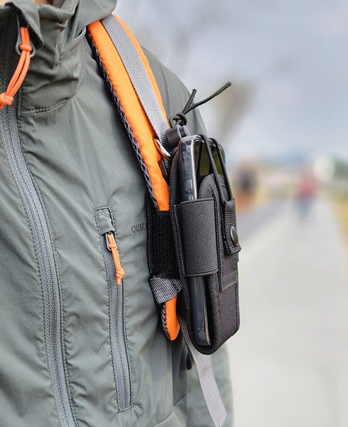 Outdoor Run Arm & Strap Phone Pocket: Mini Adventure Buddy