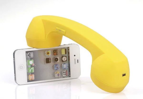 Retro Bluetooth Handset Earpiece - Vintage Wireless Stereo Vibes