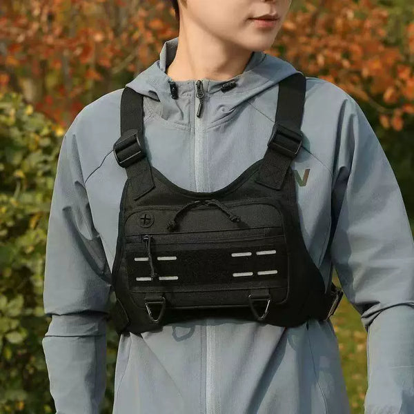 Versatile Vest Chest Bag – Large Capacity Multi-Functional Riding Pack