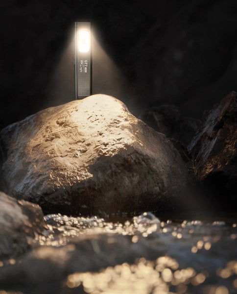 Pocket Slim Rechargeable Torch: Ultra-Bright Work Light, Long Beam