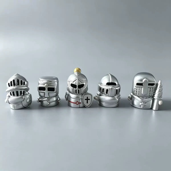 Cute Iron Armor Desk Figurine