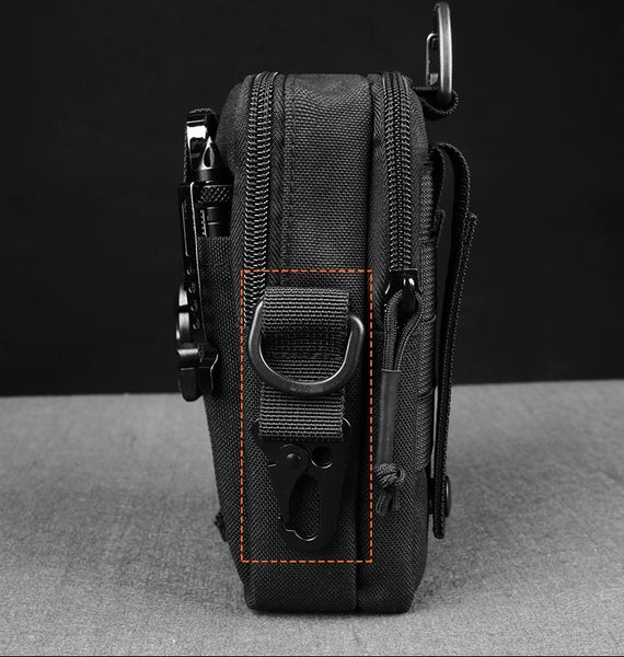 Multi-Use Waist Pouch: Tactical Hiking Phone Bag
