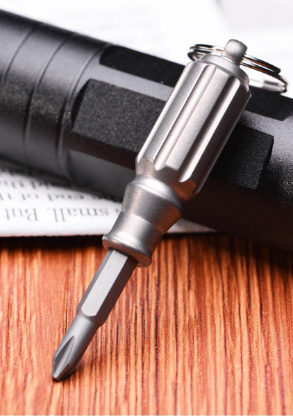 Mini Titanium EDC Screwdriver - Portable Palm Tool
