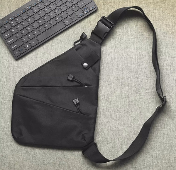 Stealth Grid Underarm Sling: Multi-Function Phone Pocket Magic